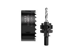 Juego de brocas para tubo de llama en varios tamaños, ergonómico, plano, metal, lacado, afilador de metal para fines de construcción, orificio de canal de llama observado