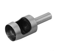 Juego de brocas perforadoras de cuero de 2 a 25 mm para herramienta perforadora hueca HSS para cortador de agujeros de cinturón, tela, goma, plástico, PVC, esponja, corte de cartón, compatible con