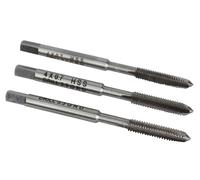 Juego De Brocas Rectas HSS Faithfull M4 X 0.7, 3 Piezas FAIHSSTM4