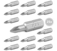 Juego de brocas STANLEY TORX T20 T25 T30 PH PZ Langbit 1/4" 6/10/25 uds.