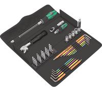 Juego de brocas Wera 35 piezas con soporte para brocas y juego de llaves de p...