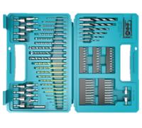 Juego de brocas y brocas MAKITA 102 piezas en estuche de plástico B-68432