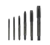 Juego de brocas y machos, Thread Tap Set M2-M20 HSS Nitride Coated Straight Slot(M2)