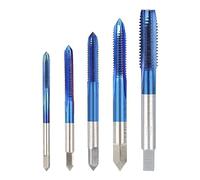 Juego de brocas y machos, Thread Tap Wrench Set HSS M1-M20 Blue Coated Straight Flute(M18x2.0)