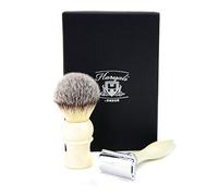 Juego de brochas de afeitar DE Razor and Badger Hair