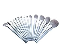 Juego de brochas de maquillaje de 14 piezas - Cerdas sintéticas hipoalergénicas adecuadas para rostro y ojos, brocha para base, brocha para cejas, brocha para corrector, pincel para sombra de