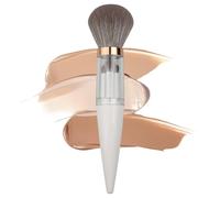 Juego de brochas de maquillaje de viaje, cosméticos faciales portátiles desmontables, brochas de maquillaje para mujeres, para polvo suelto, rubor, bronceador, contorno, corrector, hogar, oficina
