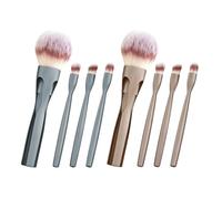 Juego de brochas de maquillaje: unidad magnética de cerdas, herramienta para rubor en polvo, equipo de pintura facial | Bloque de soporte de cerdas, marco de movimiento de barrido, para mezclar