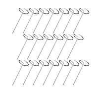 Juego de Brochetas para Air Fryer,20 Unidades De Acero Inoxidable Vertical - Asador Vertical para Brochetas | Para Carnes Frutas Pasta Y Uso En Interior Exterior Camping Picnic