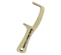 Juego de broma de peine para hombre calvo, divertido cepillo para peinar sin pelo para hombres, herramienta divertida para bromas y risas, humorístico sin dientes para padre, marido, amigos, compañero