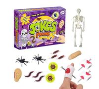 Juego de Bromas - Divertidos Accesorios para Bromas,Accesorios para Prácticas - para el Día de los Inocentes, Halloween, Navidad, Escuela, Oficina, Viajes, Aula y Residencia