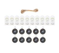 Juego de brújulas para boda, accesorios de decoración romántica para parejas que buscan una decoración distintiva de celebración y recepción