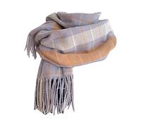 Juego de bufanda clásica para otoño e invierno para mujer, cálida, suave, grande, chal, bufanda, bufanda, gris, Taille unique