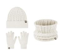 Juego De Bufanda Y Guantes - Terciopelo, Juego De Cálidos Cuello, Invierno Chic | Sets De Sombreros Y Guantes Para Mujeres, Sombrero De Invierno, Sombreros De Punto De Mujer Guantes, Sets De Bufanda