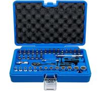 Juego de bujes Gear Lock 6,3 mm (1/4) - 38 piezas - Acero resistente y práctico, Pro - D-Work