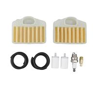 Juego de Bujías de Filtro de Aire de Motosierra Profesional, Kit de Filtro de Aire de Motosierra para Motosierras Husqvarna 362 365 371 372 372XP