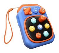 Juego de burbujas de empuje rápido, consola de burbujas de prensa manual, juguete sensorial para aliviar el estrés, diseño portátil, función educativa divertida, ideal para niños, adolescentes, adulto