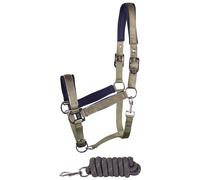 Juego de cabestro y correa para caballos Harry's Horse Satin Eli Poney