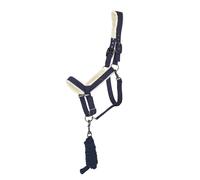 Juego de cabestro y correa para caballos QHP Sensisoft Completo