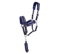 Juego de cabestro y correa QHP Dolci Cob