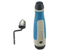 Juego de cabezales de corte biselado con mango de rebaba para BC6301830110411651, perfecto para procesamiento de metal, plástico y caucho (BC6301+NG1000)