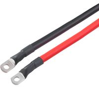 Juego de cables de alta corriente votronic rojo / negro para inversor 35 mm² 2 m de longitud