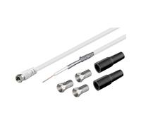 Juego de cables de antena coaxial 100 dB longitud 51625