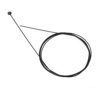Juego de cables de freno de acero inoxidable con carcasa recubierta para bicicletas de carretera de montaña y plegables, cambio preciso y durabilidad para todo tipo de clima, longitud de 1,1 m a 2,1 m