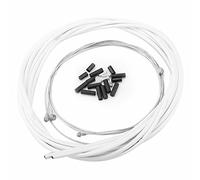 Juego de cables de freno de bicicleta, Cable de freno de bicicleta Juego de cables de freno Cable de freno de bicicleta Bicicleta de carretera Accesorios de repuesto(Blanco)