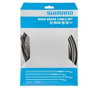 Juego De Cables De Freno Shimano Road SIL-TEC Recubierto VR HR Negro NUEVO OVP