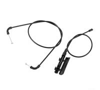 Juego de cables de liberación de capó de 3 piezas para BMW E65 7 Series Sedans 740i 745i 745Li 750i 750Li 760i 760Li 2001 a 2008 Cumple con las especificaciones OEM