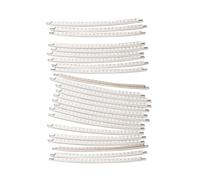 Juego de cables de traste de acero inoxidable de 2,9 mm, 24 trastes de diapasón, piezas de guitarra acústica para bajo eléctrico, diapasón y piezas acústicas