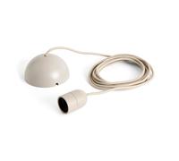 HAY Lámpara colgante Common Pendant Cord set Ø12 cm Beton grey