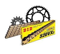 Juego de Cadena Did de Acero 520VX3/106 para Ducati Monster Dark 695 i. e. S 620/696 CCM año de fabricación 2002-2007