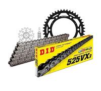 Juego de cadena DID de acero 525VX3/120 para KTM Super Adventure 1290 cc año de fabricación 2014-2017
