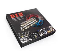 Juego de cadena DID de aluminio 520/112 con cierre de clip rojo para Honda CR R 125 ccm año de fabricación 1997