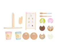 Juego de café para niños, comida falsa de juego realista - de café de fantasía para niños - para niños y niñas a partir de 2 años, regalo de Navidad, de cumpleaños