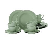 Juego De Café Seltmann Weiden Beat Salbeigrün 18 Piezas