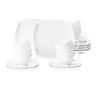 Juego De Café Seltmann Weiden Lido Blanco 18 Piezas