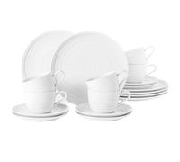 Juego De Café Seltmann Weiden Terra Blanco 18 Piezas