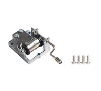 Juego de caja de música con manivela para proyectos, piezas impresas en 3D que ofrecen una caja de música musical única