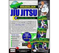 Juego de caja universal de Jiu Jitsu brasileño (4 DVDs)