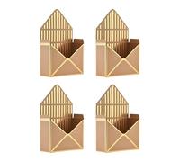 Juego de cajas de presentación de ramo, 4 cajas de papel de gran capacidad para flores, ideal para novia, damas, madre, niñas, bodas, cumpleaños, fiestas, día de la madre