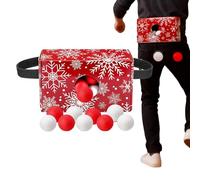 Juego de cajas y bolas genérico - Juego de movimiento para la de Navidad | Familia interior con cinturón | para adultos niños, Navidad, Acción de Gracias, Año Nuevo, cumpleaños, jardín y patio