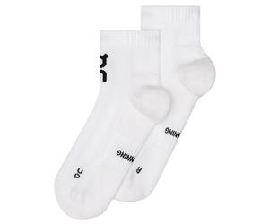 Juego de calcetines On Running Core Run Sock Mid 2P Talla de calcetines: 43-46 / Color: blanco