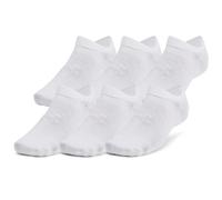 Juego de calcetines Under Armour Essential No Show 6pk Talla de calcetines: 31,5-36,5 / Color: blanco