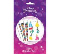 Juego de calcomanías de princesa Disney para niños, más de 200 calcomanías coloridas para álbumes de recortes, artes y manualidades, recuerdos de fiesta y diversión creativa