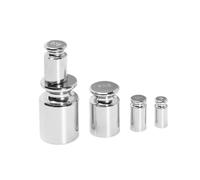 Juego de calibración precisa, juegos pesas, básculas cromadas, herramientas medición peso 1g/2g/5g/10g/20g/50g/100g(100g)