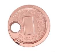 Juego de calibradores de sensores, herramienta de calibre de brecha de hierro fundido a presión con rango de 0.6 a 2.4 mm, regla de ajuste de brecha de chispa portátil para espacio libre de válvula