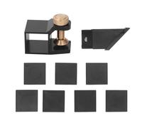 Juego de calibradores para sierra de de milano con 8 módulos, marcador manual de plantilla de de milano de 90 grados para trabajos en madera y fabricación de muebles,